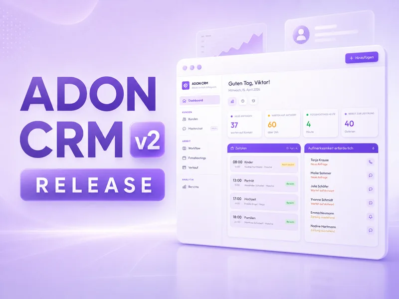 ADON CRM V2 Release